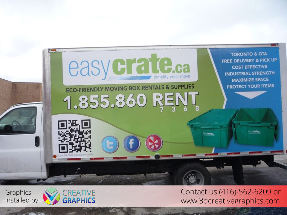EasyCrate Truck Full Wrap