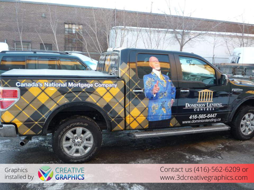 Dominion Lenders Truck Wrap