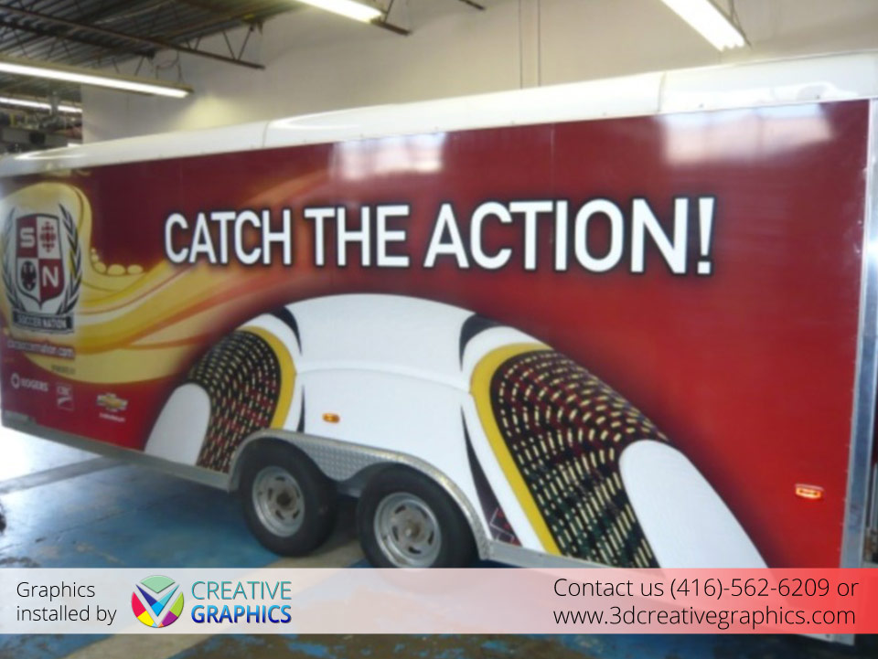 Catch the Action Trailer Wrap