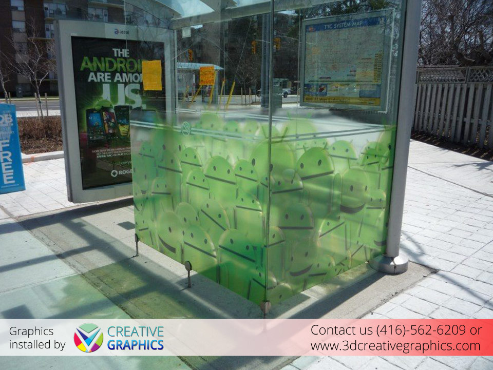 Wall Wrap Bus Booth