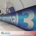 Airport Wall Wrap