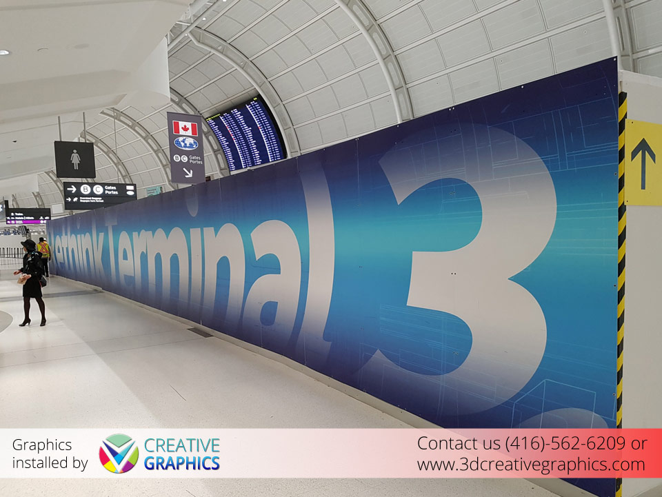 Airport Wall Wrap