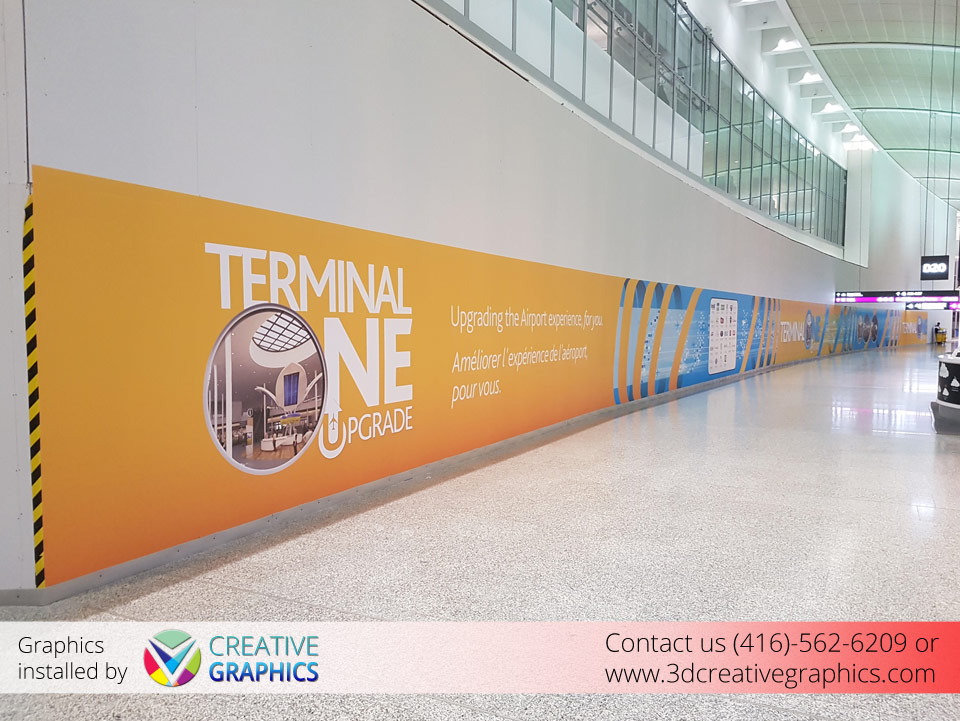 Airport Wall Wrap