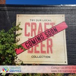 Craft Beer External Wall Wrap