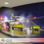 Airport Wall Wrap