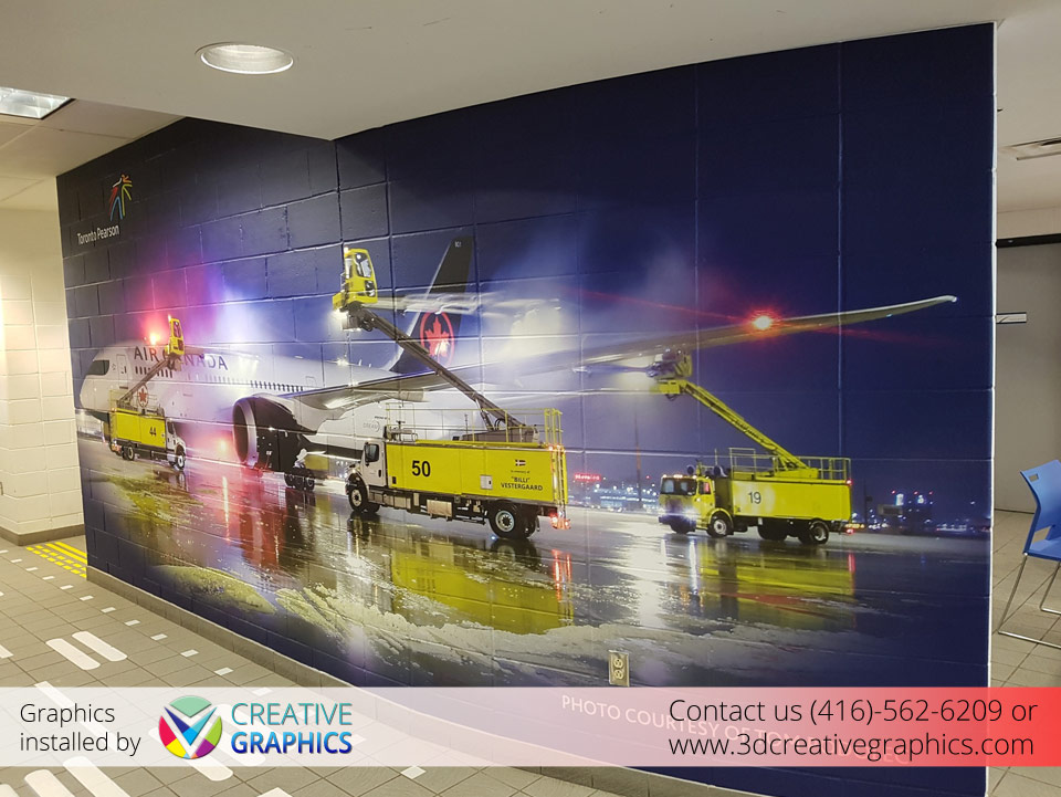 Airport Wall Wrap