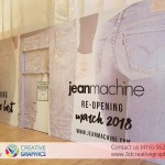 Jean Machine Wall Wrap