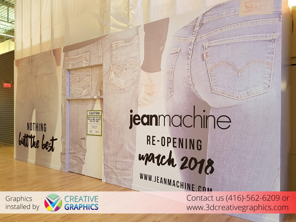 Jean Machine Wall Wrap