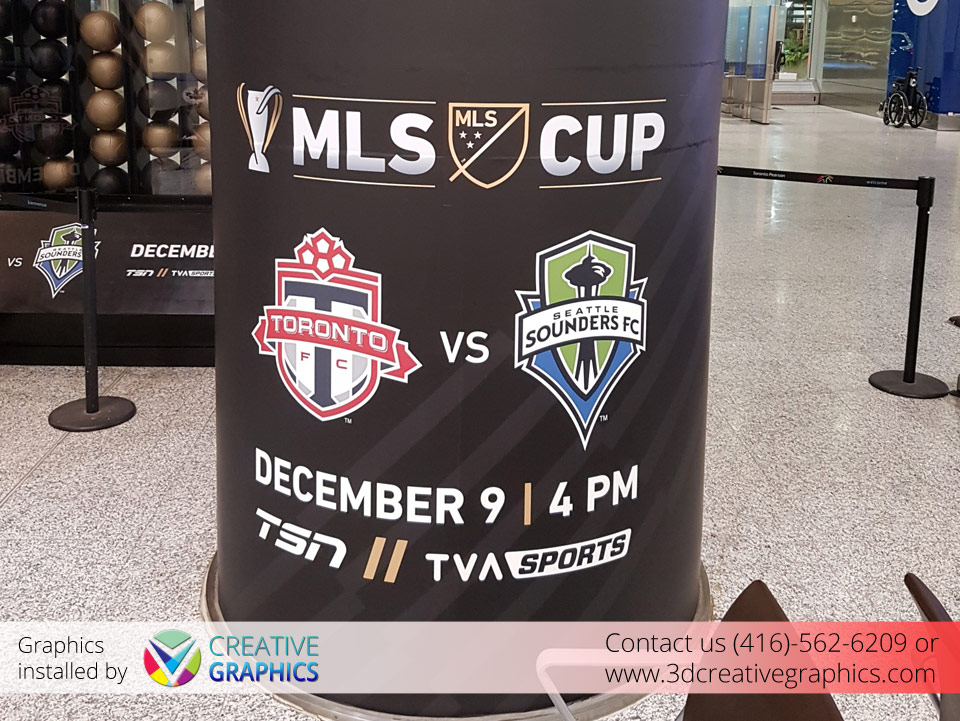 MLS Cup Pillars Wall Wrap
