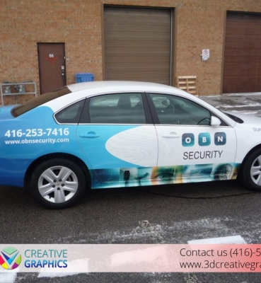 OBN Security Vehicle Wrap