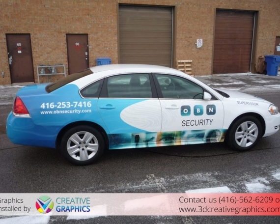 OBN Security Vehicle Wrap