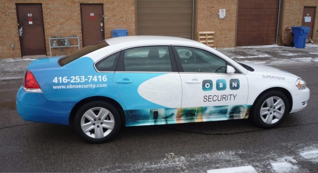 OBN Security Vehicle Wrap