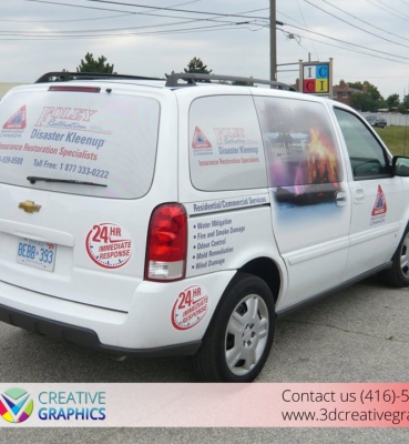 Foley Restoration Van Wrap