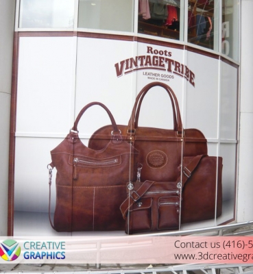 Storefront Wrap for Roots, Canada