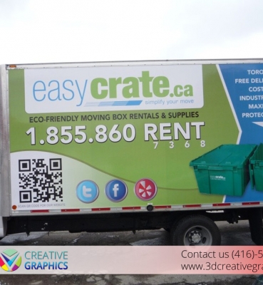 EasyCrate Truck Full Wrap
