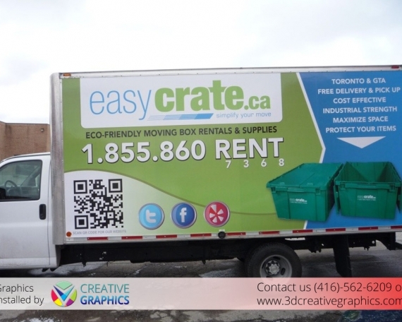 EasyCrate Truck Full Wrap