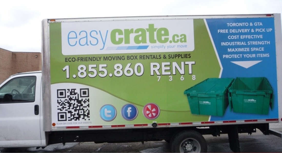 EasyCrate Truck Full Wrap