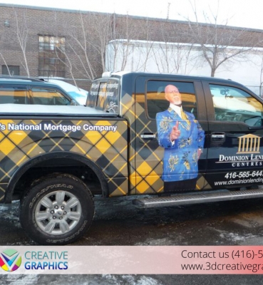 Dominion Lenders Truck Wrap