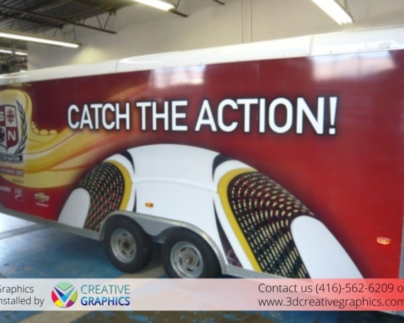 Catch the Action Trailer Wrap