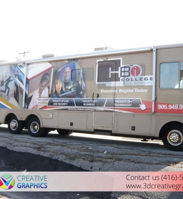 HBOi College Trailer Wrap
