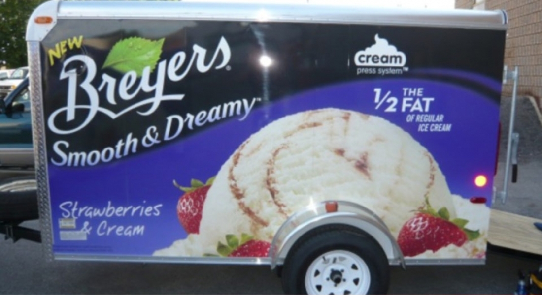 Breyers Trailer Wrap