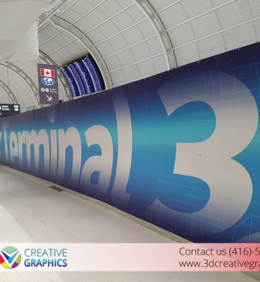 Airport Wall Wrap
