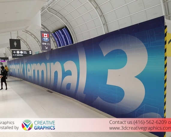 Airport Wall Wrap