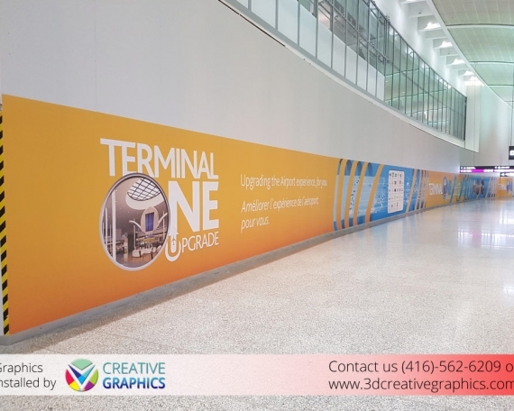 Airport Wall Wrap