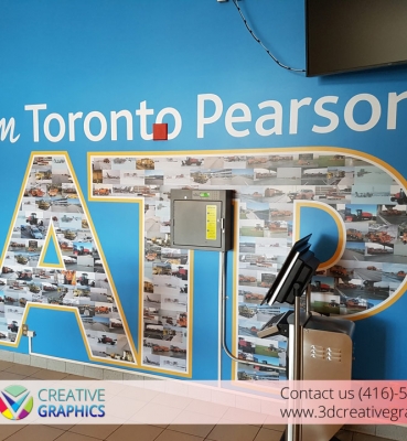 Airport Wall Wrap