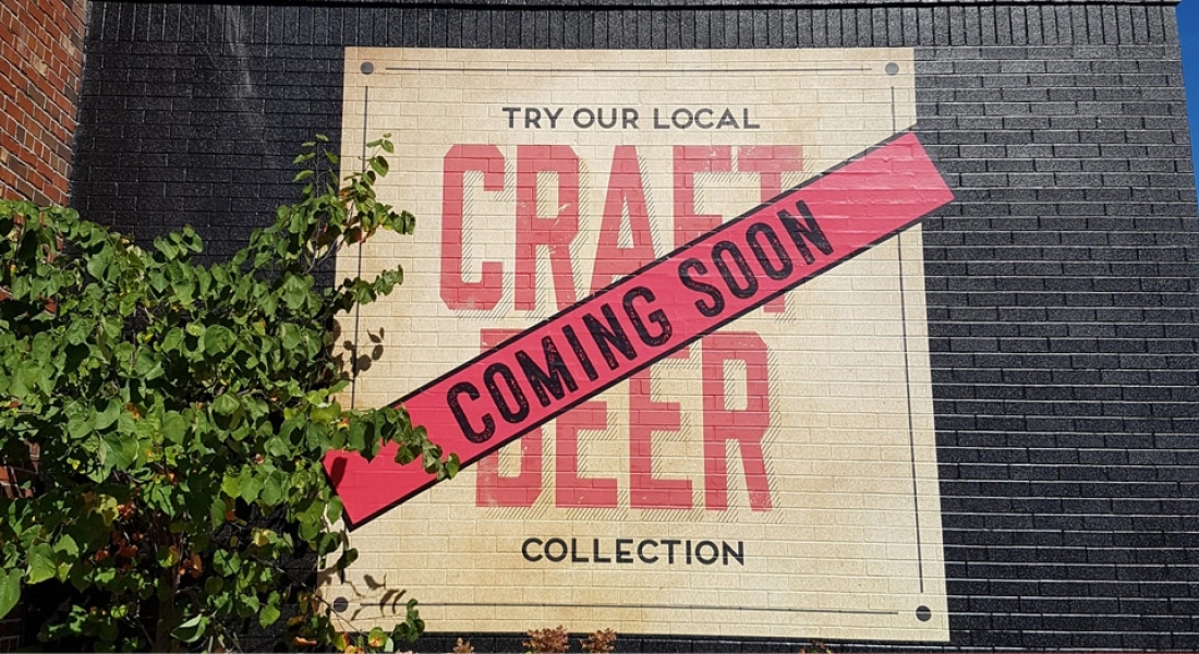 Craft Beer External Wall Wrap