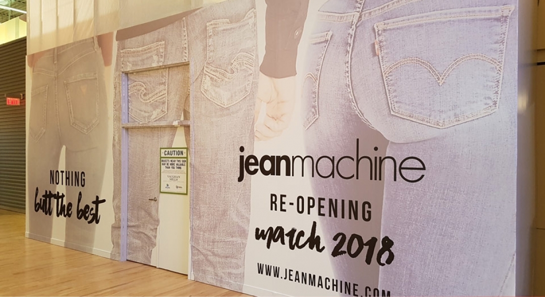 Jean Machine Wall Wrap