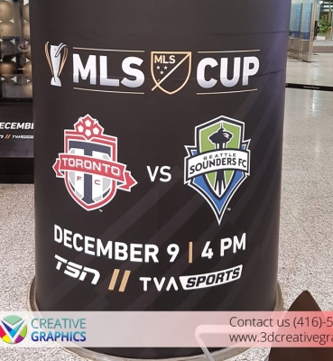 MLS Cup Pillars Wall Wrap