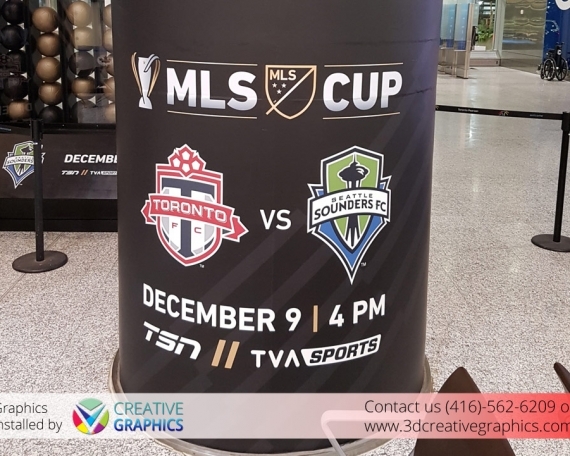 MLS Cup Pillars Wall Wrap