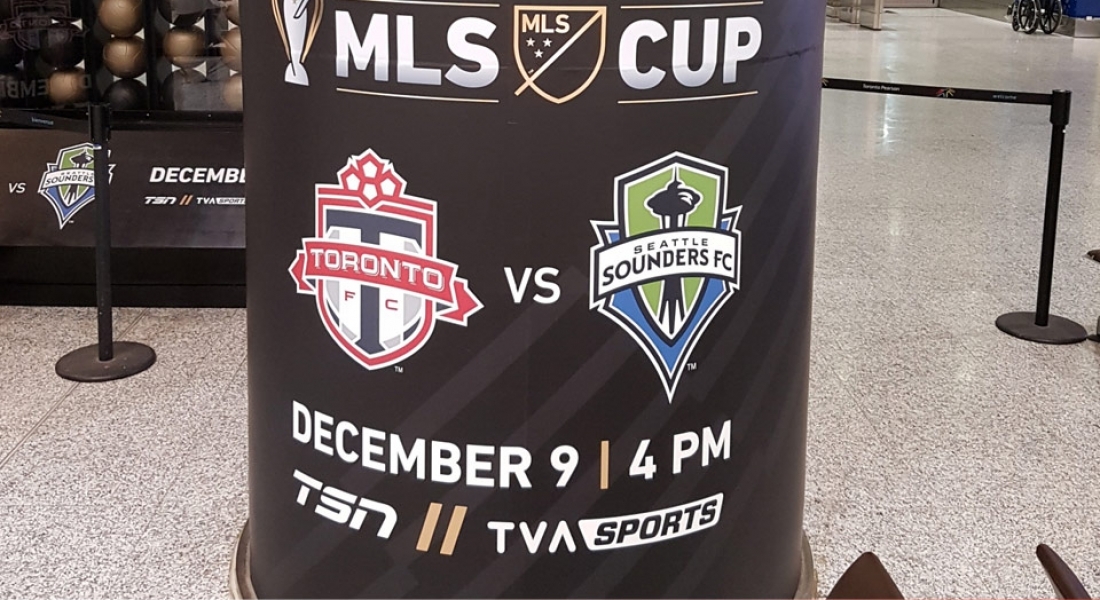 MLS Cup Pillars Wall Wrap